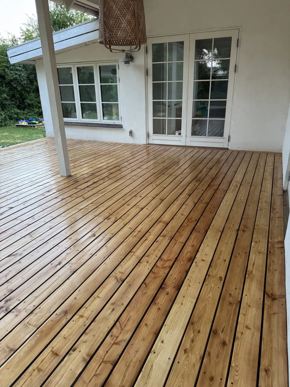 Efter — Terrasseafslibning i Karlslunde
