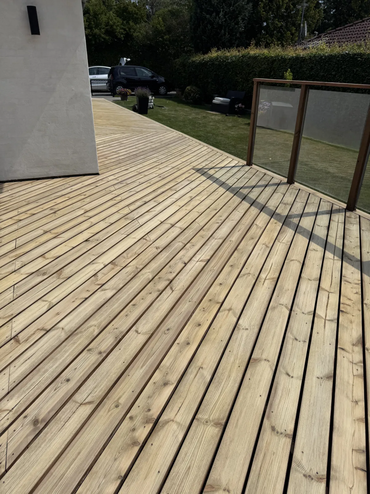 Efter — Terrasse afslibning i Gilleleje