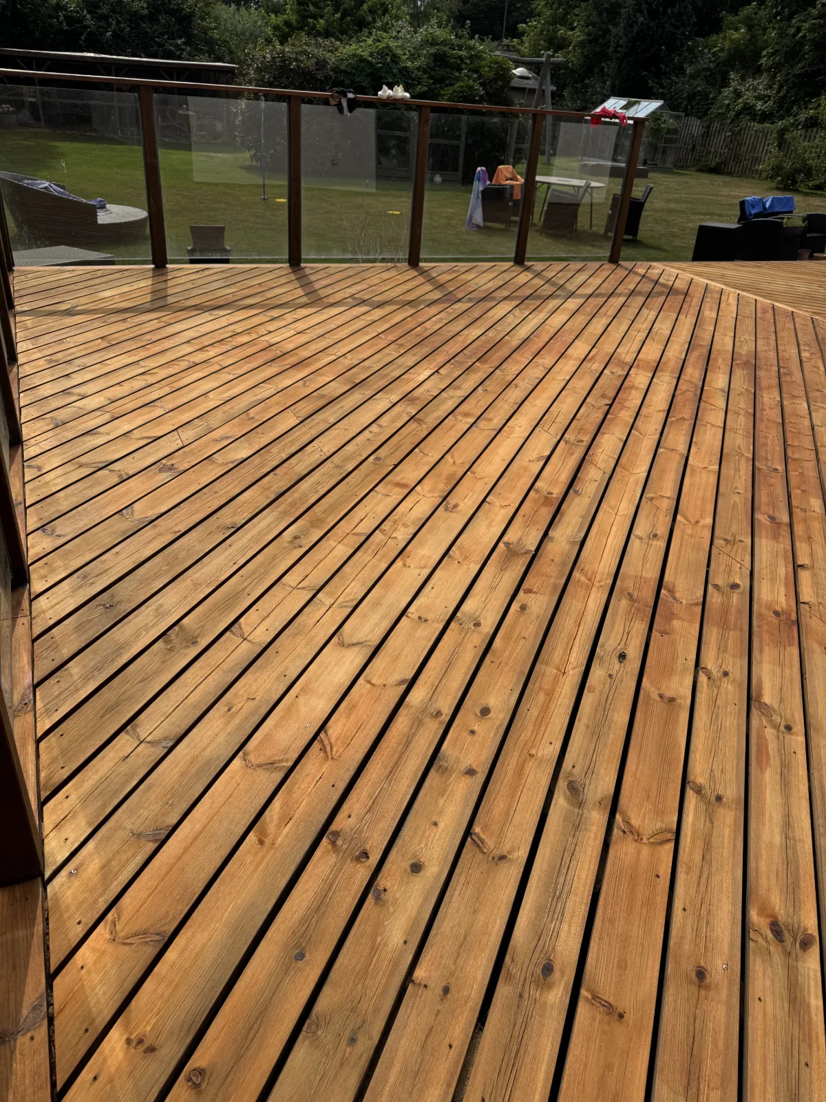 Efter — Terrasse afslibning i Gilleleje — billede 2